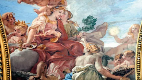 Giustizia, Pace e Verità - Giovanni Battista Gaulli