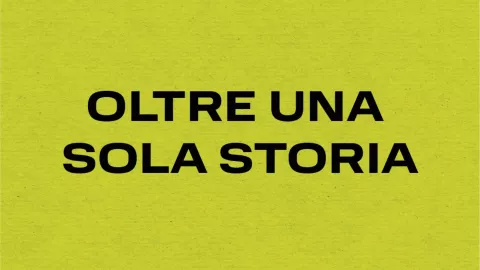 scritta: Oltre-una-storia