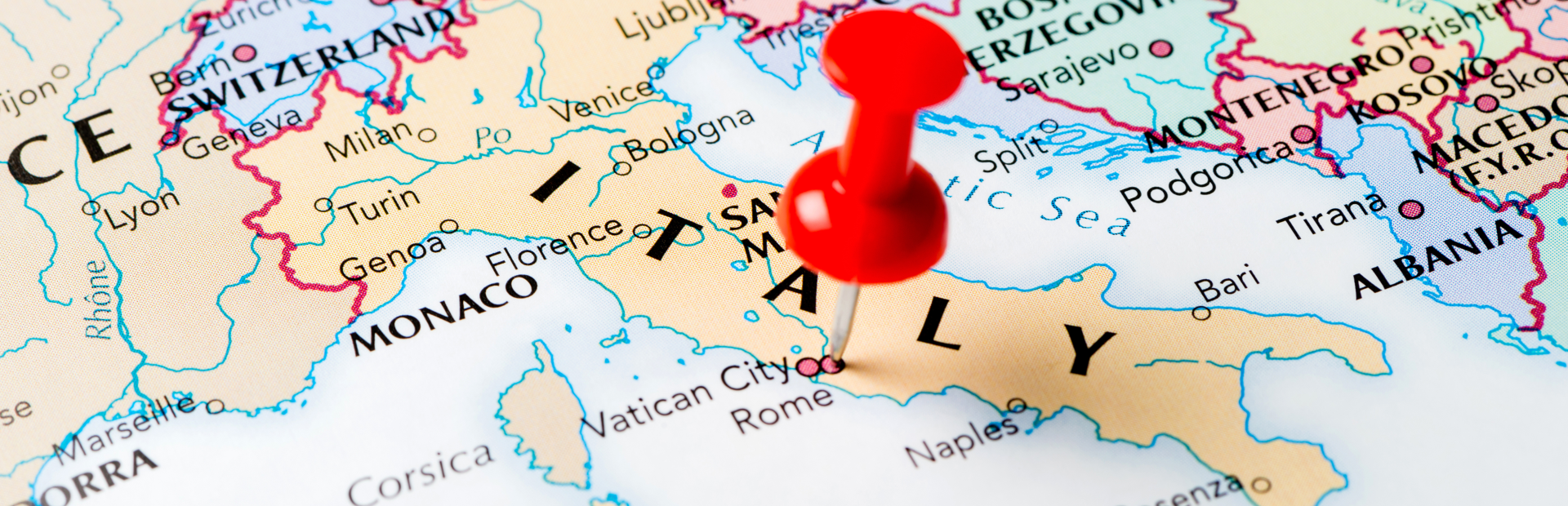 Mappa dell'Italia