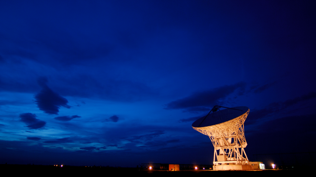 Il radiotelescopio della Stazione INAF di Medicina (BO), dove è nato il SETI Italia