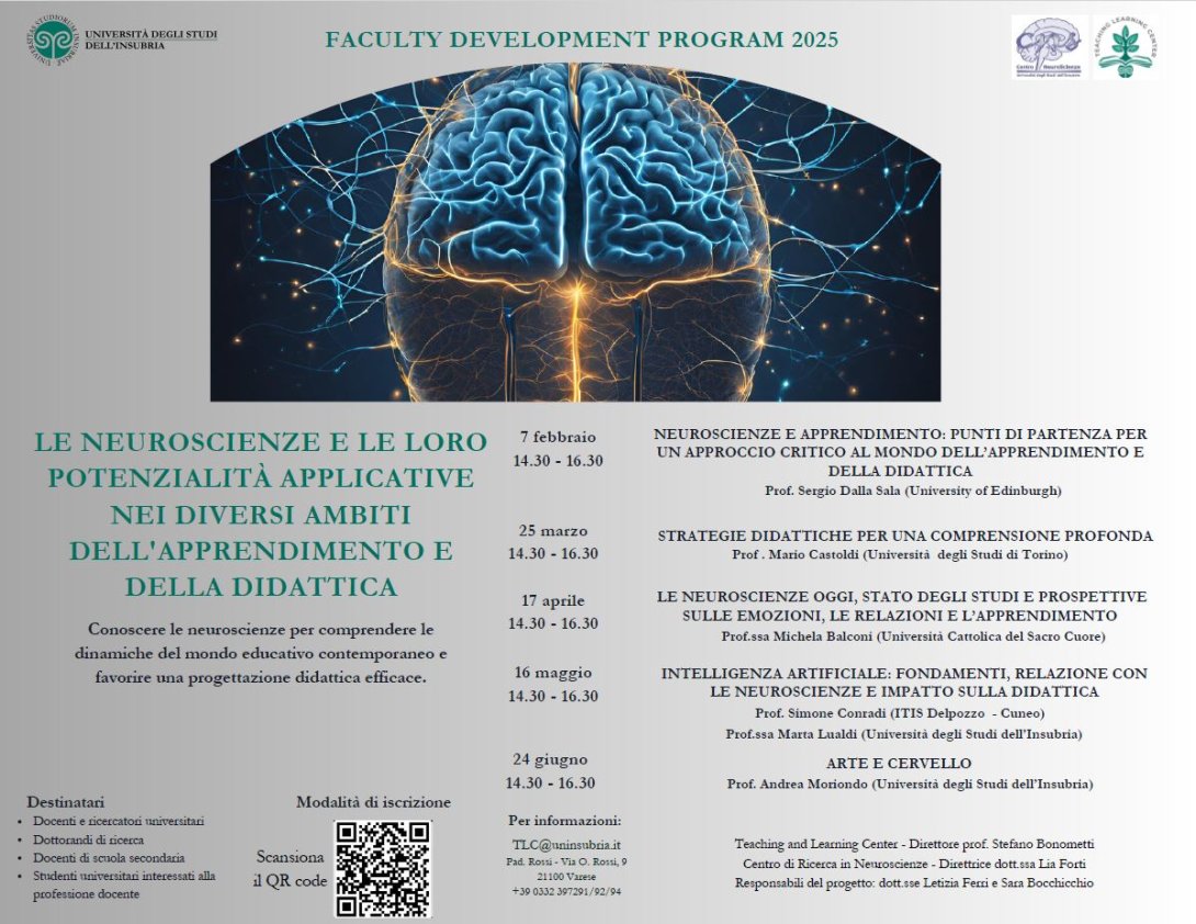 Locandina Neuroscienze TLC