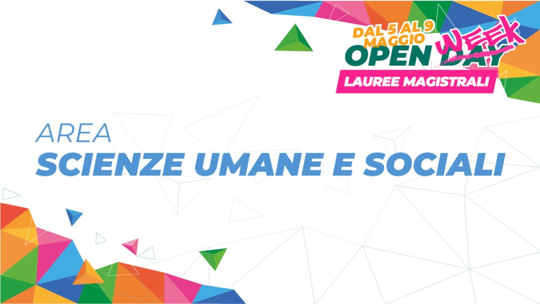 Area Scienze Umane bottoni LM 2025