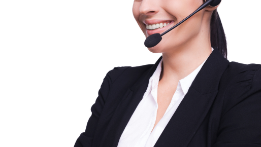 Immagine di operatore di contact center