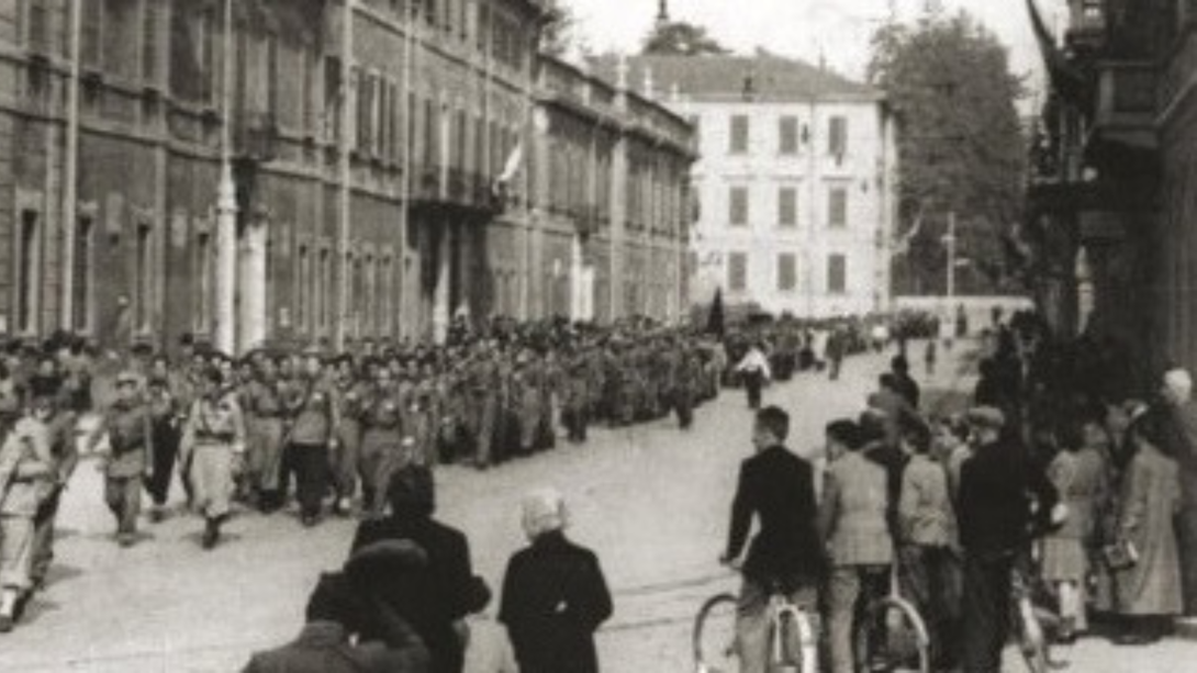 La Forgia: sfilata maggio 1945