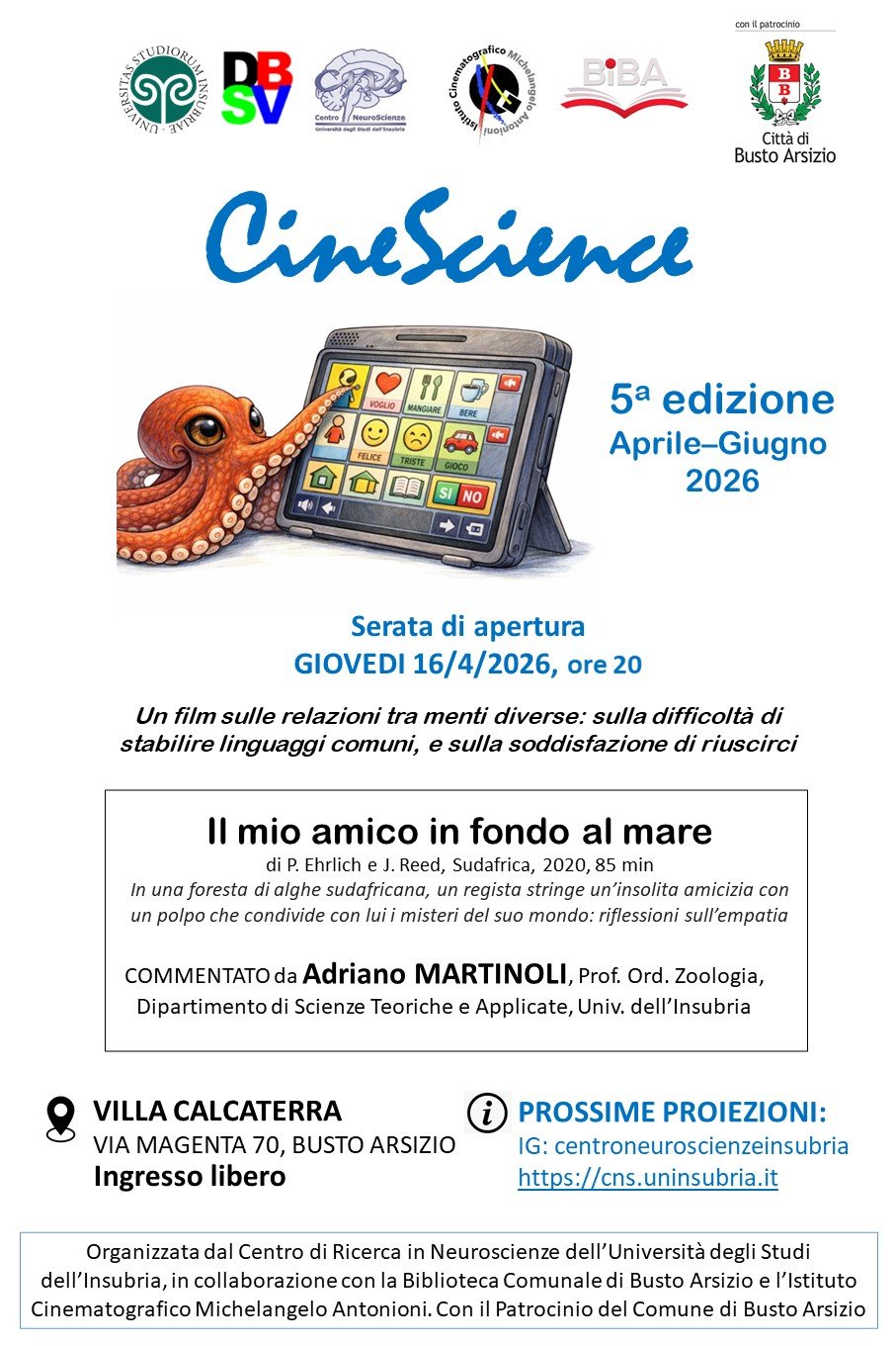 CineScience Aprile 2026