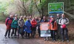 Gruppo di studenti in gita