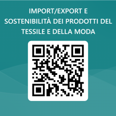 QRCode per IMPORT_EXPORT E SOSTENIBILITÀ DEI PRODOTTI DEL TESSILE E DELLA MODA