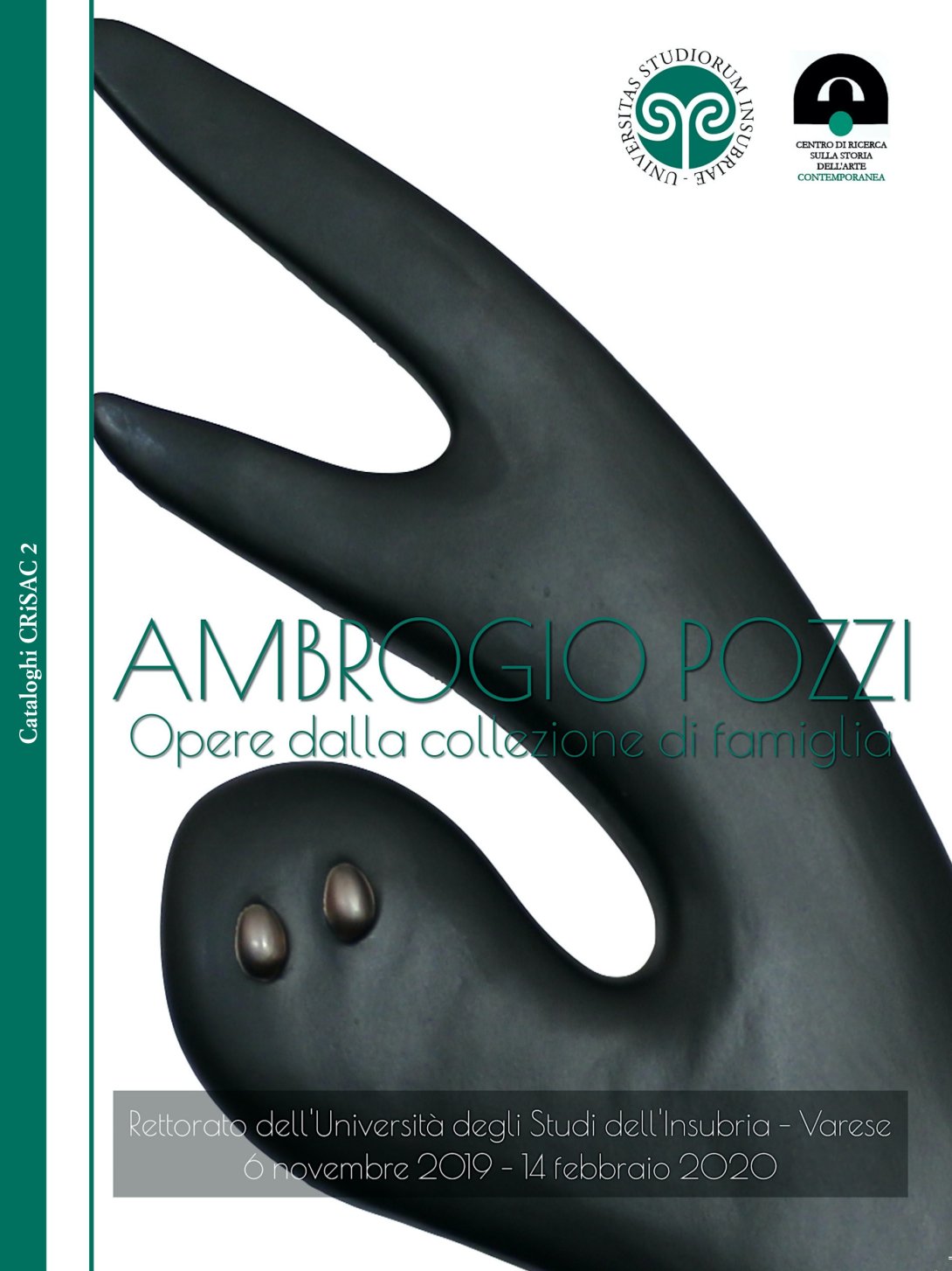 Copertina del catalogo della mostra 