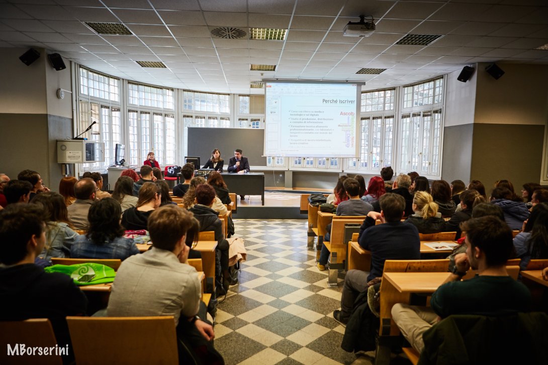 Open Day 2017 aula Padiglione Morselli